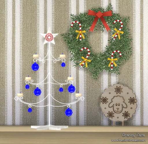  The Sims Models: Little Christmas set