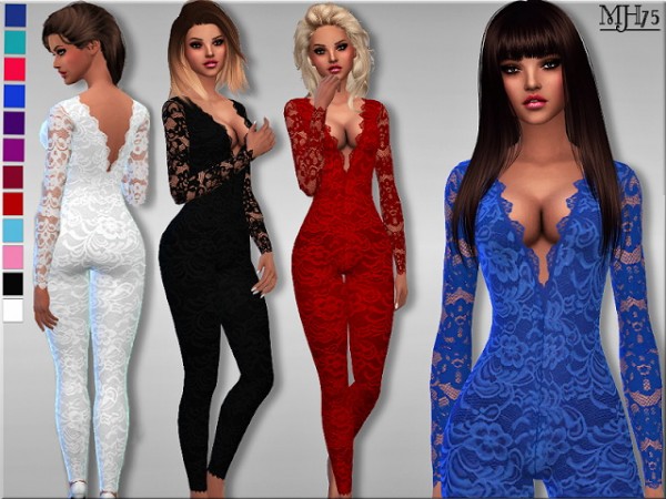  Sims Addictions: Full Lace Catsuit