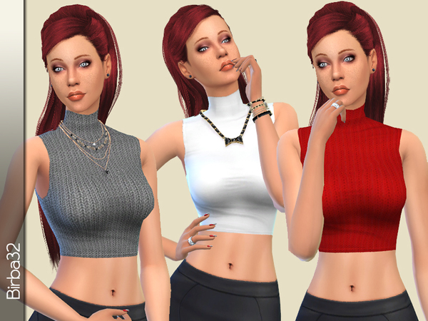  The Sims Resource: Lupetto top by Birva32