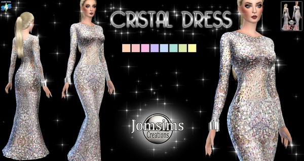  Jom Sims Creations: Cristal dress
