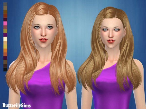  Butterflysims: B flysims hair af 182 No hat