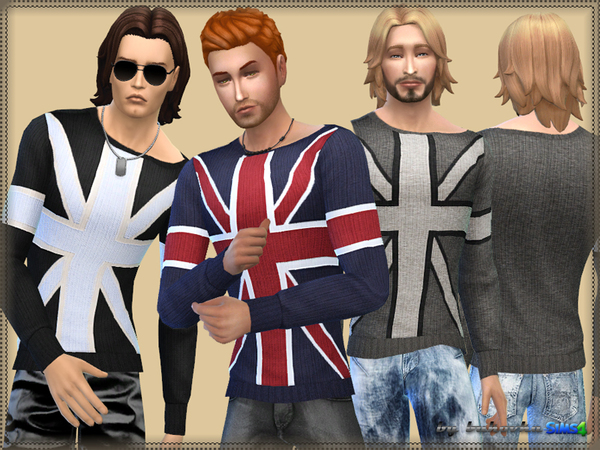  The Sims Resource: Sweater Flag by Bukovka