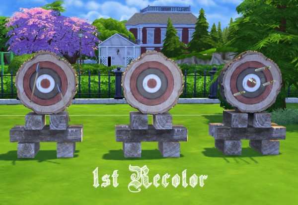  History Lovers Sims Blog: Medieval Practice Targets