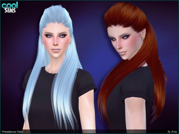  The Sims Resource: Primadonna hair by Anto