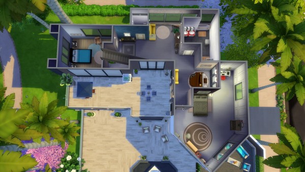  Studio Sims Creation: Amazone house