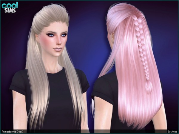  The Sims Resource: Primadonna hair by Anto