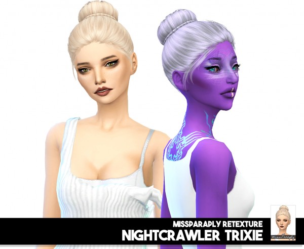  Miss Paraply: Nightcrawler Trixie: solids