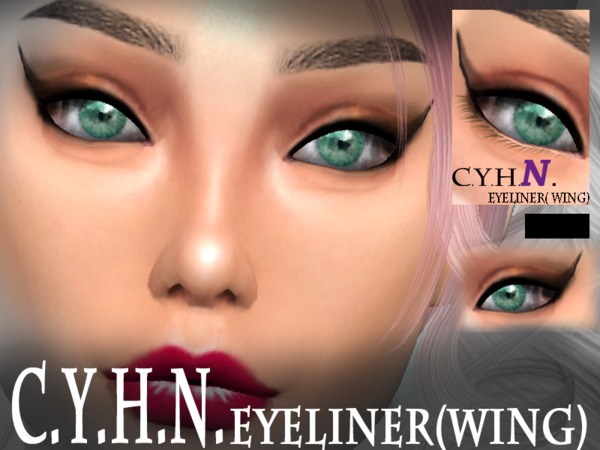 The Sims Resource: Eyeliner by Chung Yan Hei