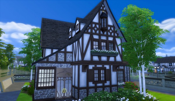  Simsational designs: The Burrow   A Tudor House for Windenburg