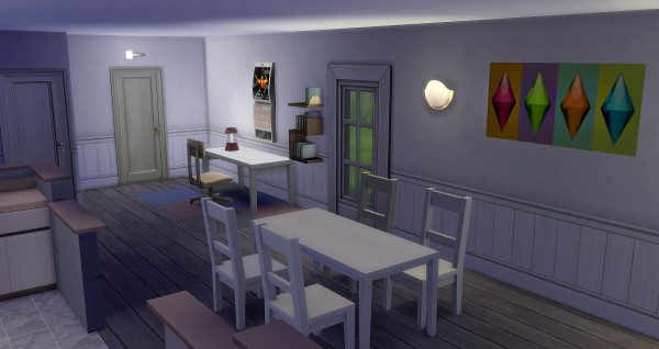  Studio Sims Creation: Rosignol Strater house