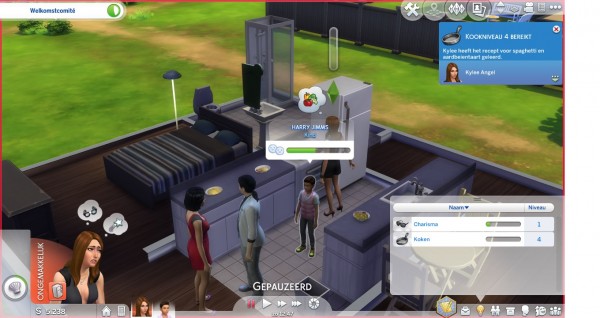  Mod The Sims: No More Screen Slam When Developing a Skill by maloekoegirl