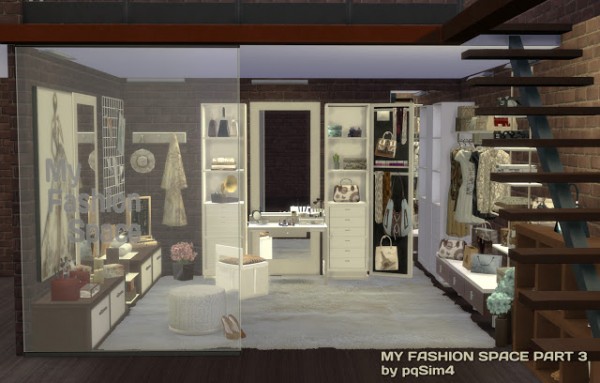  PQSims4: My Fashion Space   Part 3