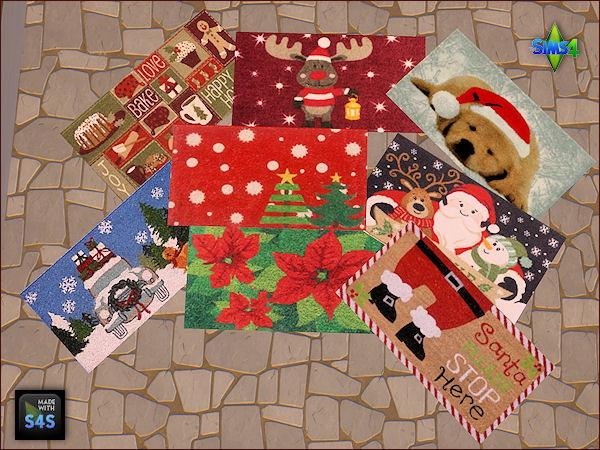  Arte Della Vita: 8 Christmas doormats
