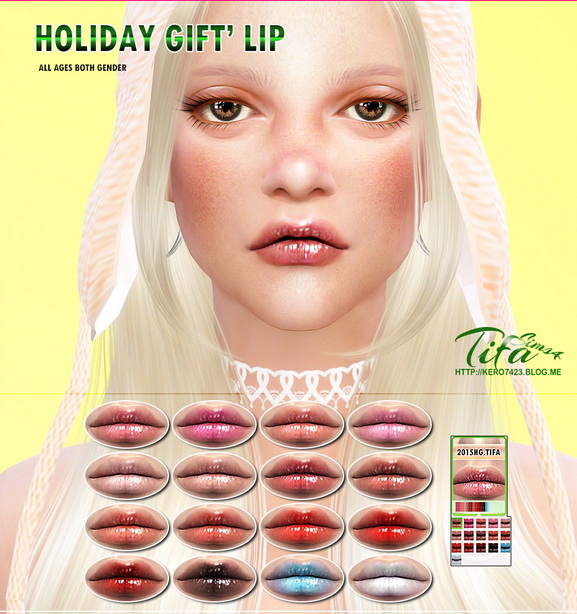  Tifa Sims: Holiday gift!!!