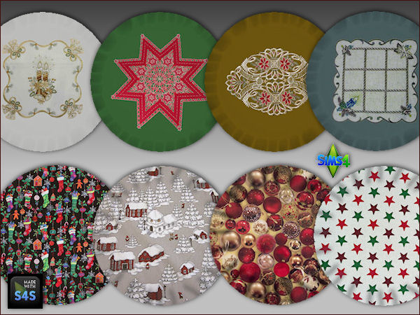  Arte Della Vita: 8 Christmas tableclothes