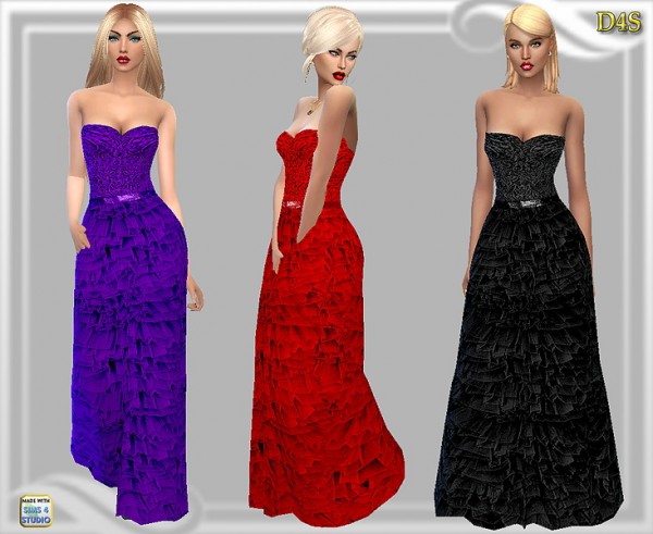  Dreaming 4 Sims: Gala gown 2