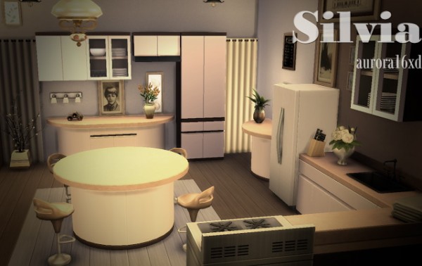  Sims My Rooms: Silvia kitchen