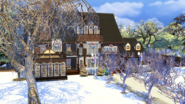  Mod The Sims: Olmstead Estate   Holiday Mansion by Christine11778