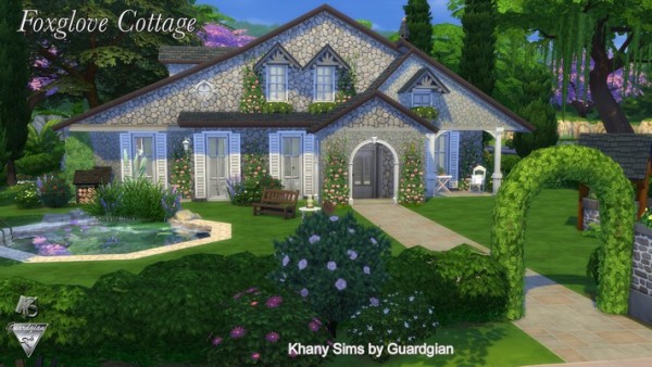  Khany Sims: Foxglove cottage by Guardgian