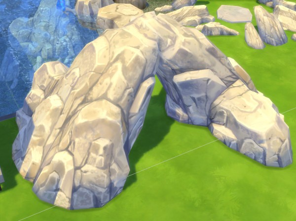  Mod The Sims: Rocks go through   Maxis mesh edit by artrui P