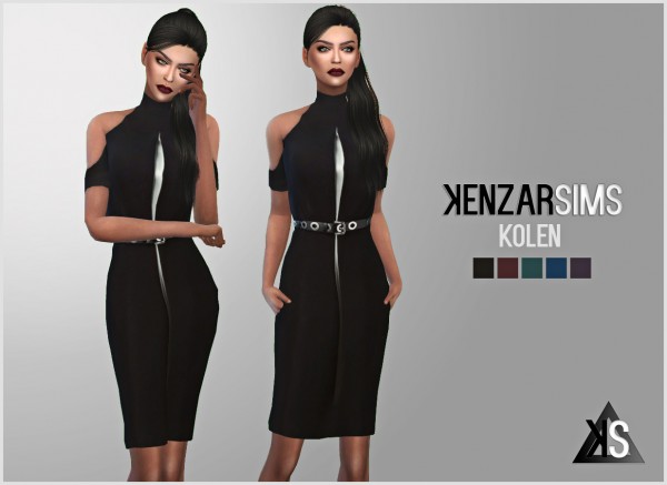  Kenzar Sims: Kolen dress