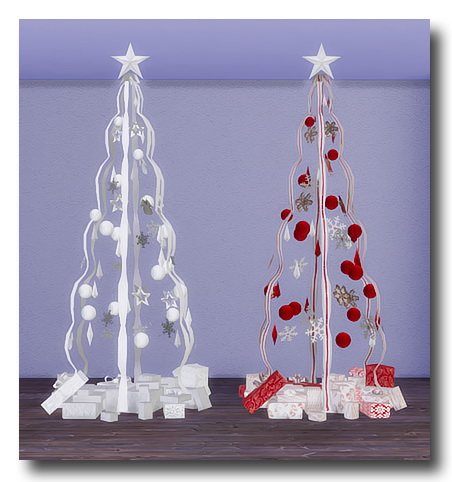  Msteaqueen: Xmas Trees converted from TS2 to TS4