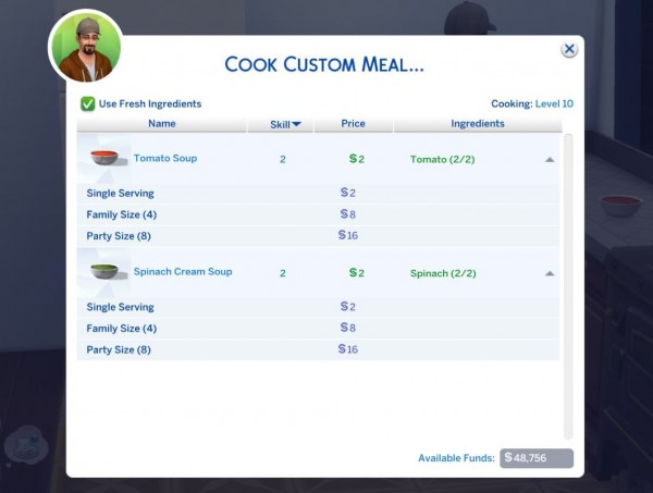  Mod The Sims: Two Soups by plasticbox