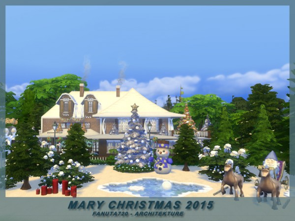  The Sims Resource: Mary Christmas 2015 by Danuta720