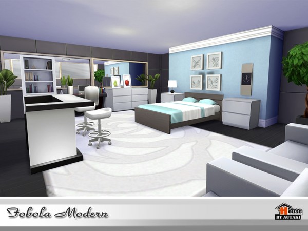  The Sims Resource: Fobola Modern by Autaki