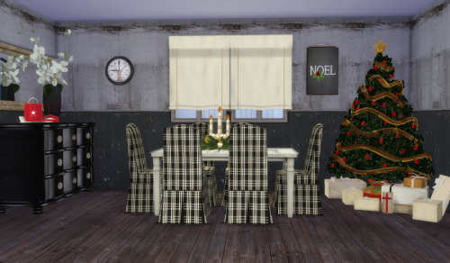  Msteaqueen: Christmas Tree, Gifts, & Painting converted from TS2 to TS4