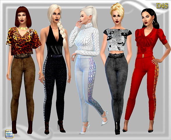  Dreaming 4 Sims: Winter pants