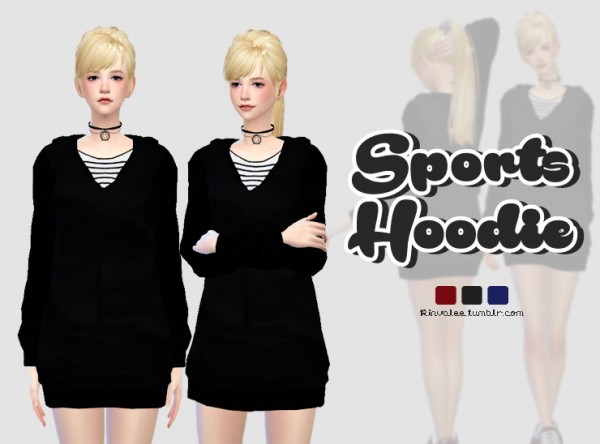  Rinvalee: Sports Hoodie   Body Dress