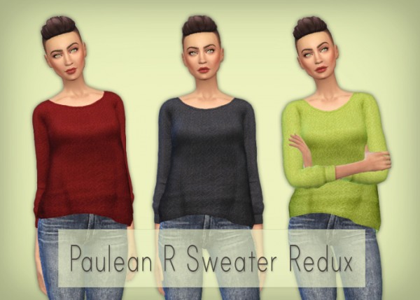  Simsrocuted: Sweater Redux