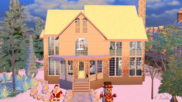  Angelina Koritsa: Christmas Cottage