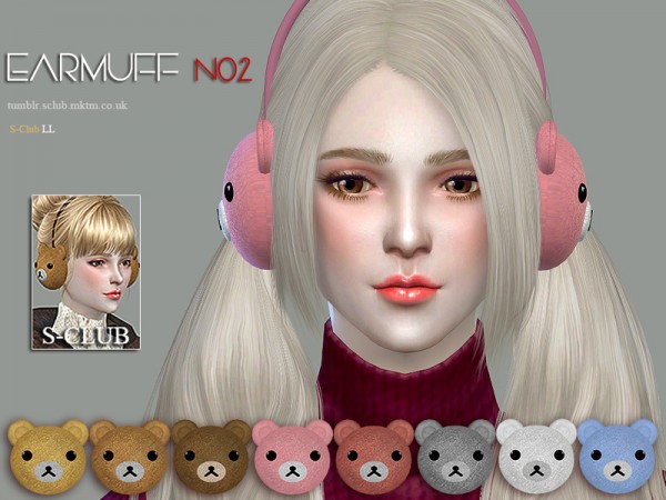 The Sims Resource: Earmuff N02 by S Club