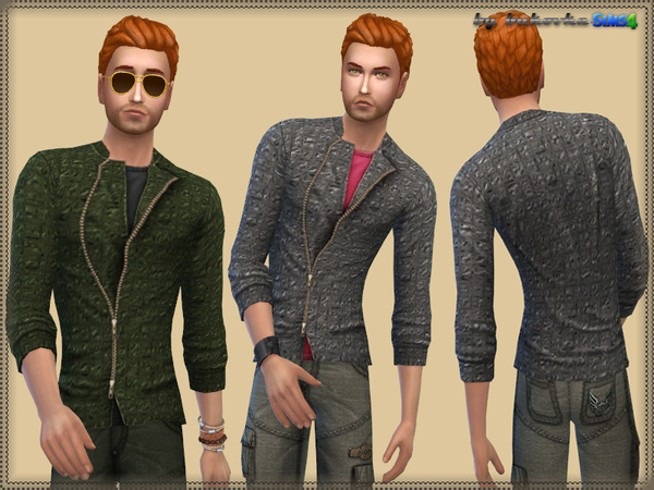  The Sims Resource: Jacket Zipper by Bukovka