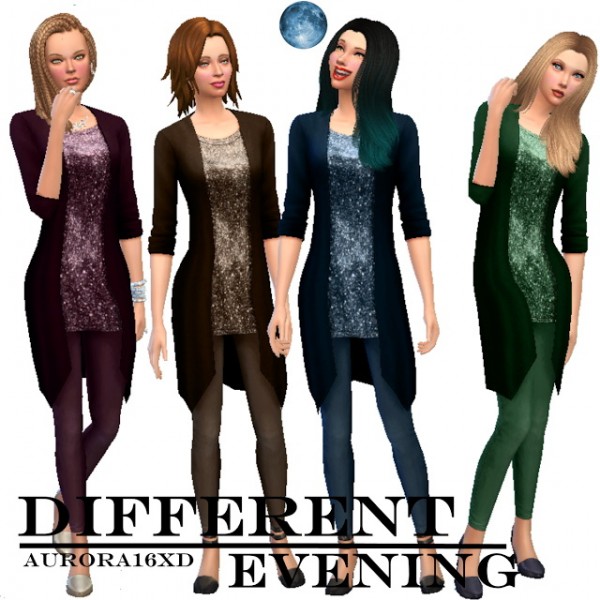  Sims My Creation: Different Evening