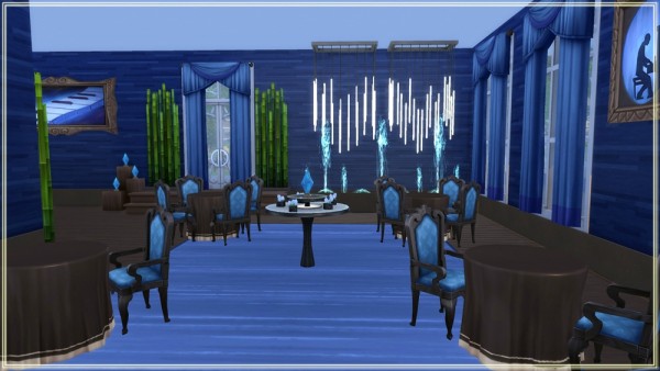  Ihelen Sims: Night club Blue Velvet redesign by fatalist