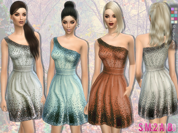  The Sims Resource: 115   Cocktail dress by sims2fanbg