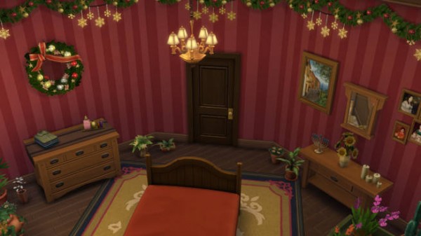  Blackys Sims 4 Zoo: X mas bedroom by SimsAtelier