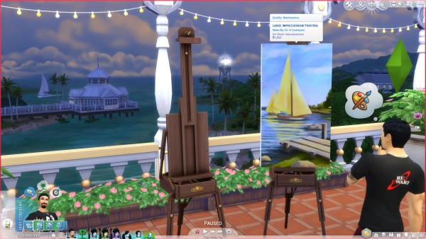  Mod The Sims: A set of Crafting Enhancement Mods for Author and Artist sims by coolspear1