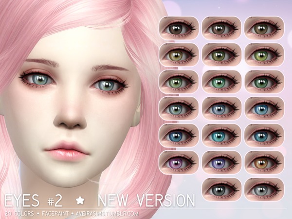  The Sims Resource: Eyes 2 by Aveira