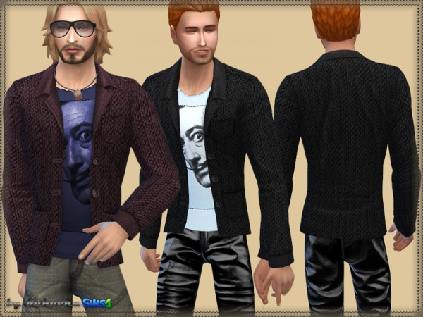  The Sims Resource: Jacket Salvador by bukovka