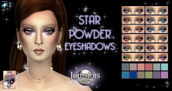 Jom Sims Creations: Star powder eyeshadows