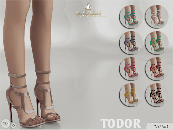  The Sims Resource: Madlen Todor Shoes by MJ95