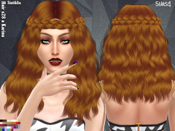  The Sims Resource: Sintiklia   Hairset 28 Karina Marina