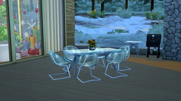  Ihelen Sims: Christmas Chalet by Dolkin