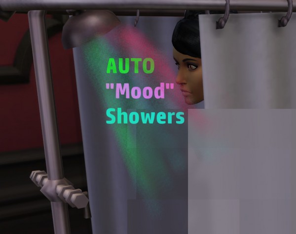  Mod The Sims: Auto Mood Showers by Lodakai