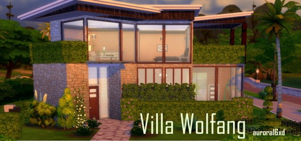  Sims My Homes: Villa Wolfang