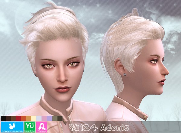  NewSea: YU124 Adonis donation hairstyle for ladies